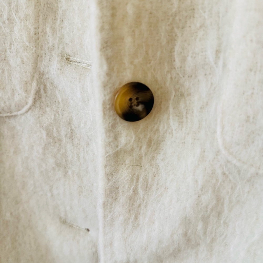 Universal Thread White Shacket Size M - image 5